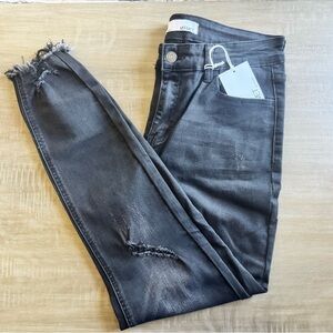 Vervet Distressed Black Jeans, 29